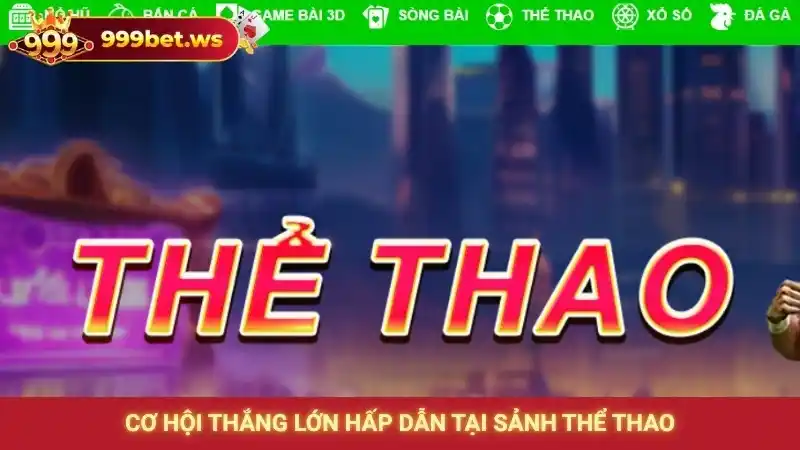 Trang chủ 11 Cơ hội thắng lớn hấp dẫn tại sảnh thể thao